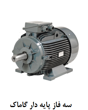 Gamak three phase electric motor