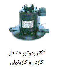 Gas and gas oil burner electromotor
