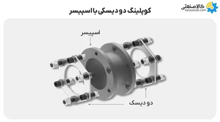 کوپلینگ دیسکی اسپیسر دار