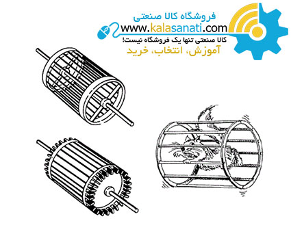 روتور قفس سنجابی