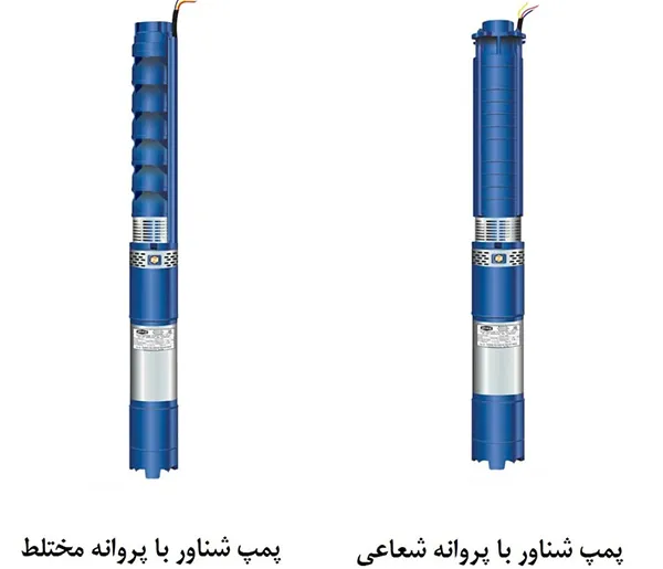 انواع پمپ شناور