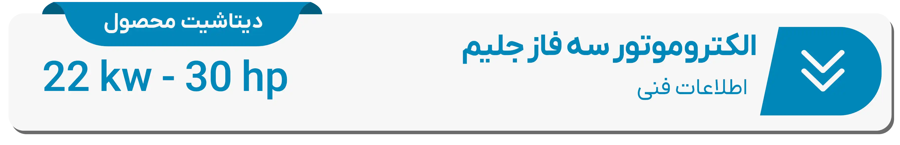  دیتاشیت فنی الکتروموتور جلیم 22(kw)-30(hp)