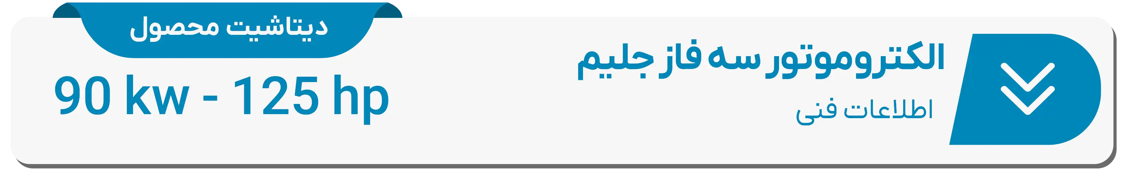  دیتاشیت فنی الکتروموتور جلیم 90(kw)-125(hp)