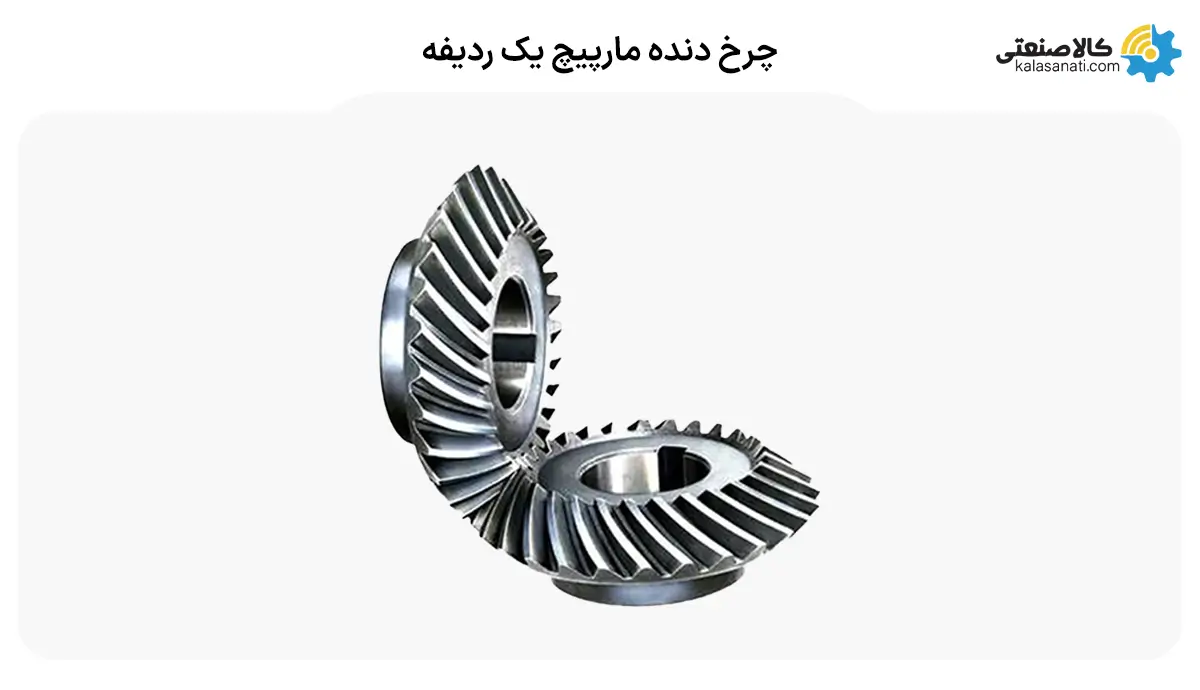 چرخ دنده مارپیچ یک ردیفه