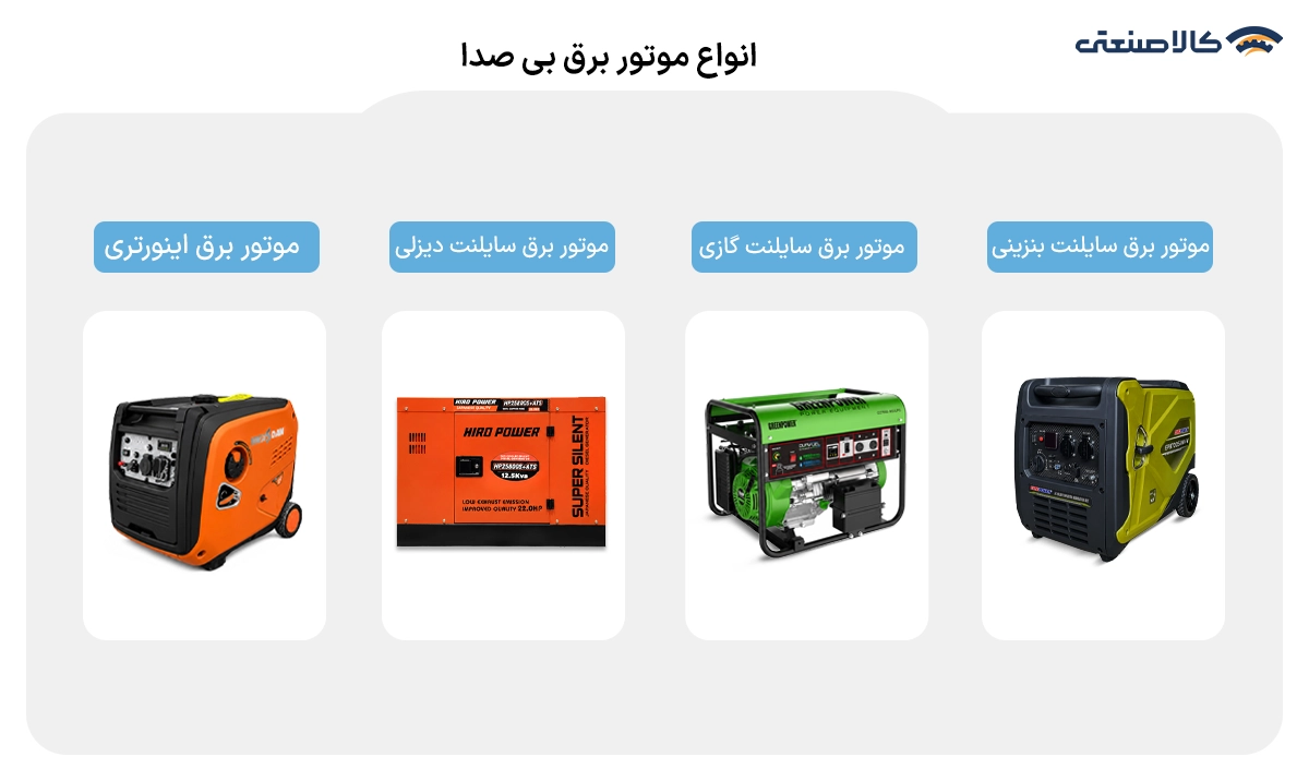 انواع موتور برق بی صدا