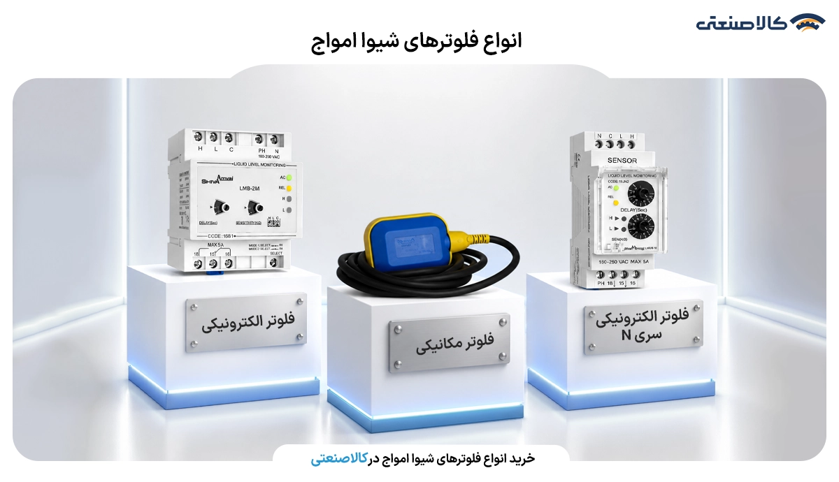 انواع فلوترهای شیوا امواج