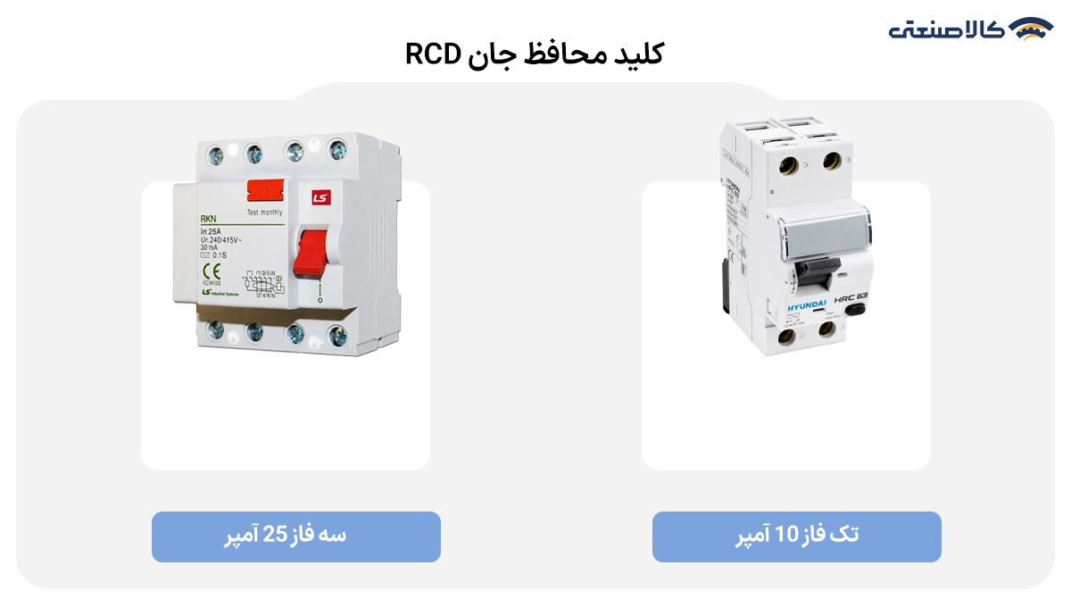 کلید محافظ جان rcd