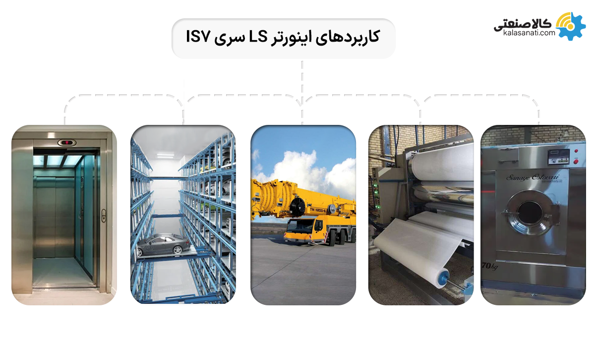 کاربرد های اینورترLS سری ISV