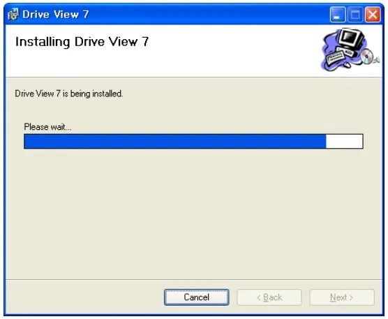 نصب installing drive view7