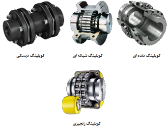 کوپلینگ انعطاف پذیر فلزی