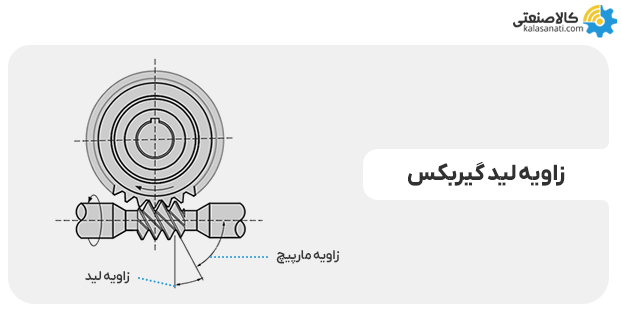 زاویه لید گیربکس