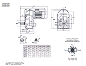 گیربکس هلیکال آویز Yilmaz ایلماز 2.2KW سری DR 