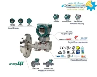 ترانسمیتر اختلاف فشاری مدل YOKOGAWA EJX210A
