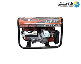 موتور برق بنزینی هندلی تکفاز 3.5 کیلووات سوپر استار SS7800AN