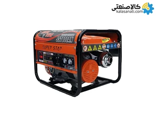 موتور برق بنزینی هندلی تکفاز 3.5 کیلووات سوپر استار SS7800AN