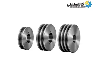 پولی چدنی توپر تسمه B سایز 8 ساده (بدون نافی)