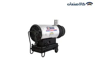 کوره‌ هوای‌ گرم دوگانه سوز دودکش دار دوموتوره‌ باکدار برند نیرو تهویه البرز 2EDB-120