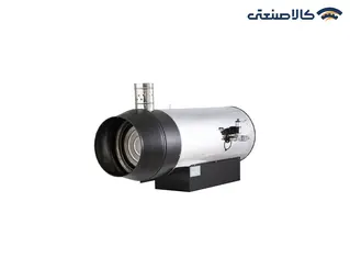 کوره هوای گرم گازی دودکش دار دوموتوره  برند نیرو تهویه البرز  2EG-120