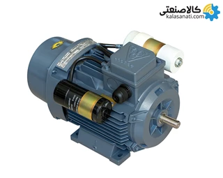 الکتروموتور موتوژن تکفاز دوخازن 0.5 اسب 0.37 کیلووات پوسته آلومینیوم 3000 دور