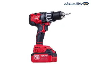 دریل شارژی چکشی براشلس 20 ولت توسن مدل 9622BHS