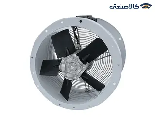 هواکش آکسیال کانالی تکفاز  20 سانت خزرفن AB-200-4S