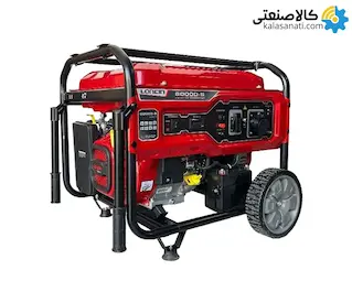 موتور برق بنزینی استارتی تک فاز 6.5 کیلووات لانسین LC8000D-S