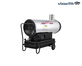 کوره هوای گرم گازوئیلی دودکش دار باکدار نیرو تهویه البرز  QELB-110