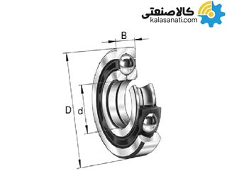 بلبرینگ تماس زاویه ای FAG کد QJ344