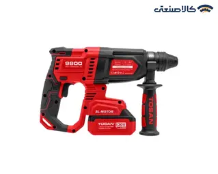 بتن کن شارژی 20 ولت 2 کیلویی توسن مدل 9800