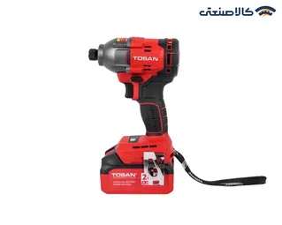 پیچ گوشتی شارژی ضربه ای براشلس 20 ولت توسن مدل 9520BIS