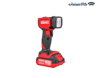 کیت کمپرسور فندکی و چراغ قوه شارژی 20 ولت توسن مدل 9799K