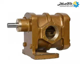 پمپ دنده استیل 1 و 1/4 اینچ با پوسته برنجی BTF4 ایران البرز