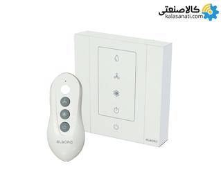 کولر سلولزی پلیمری 4500 پشت پنجره ای نیرو تهویه البرز مدل win4/45F