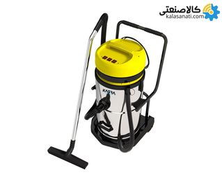 جاروبرقی صنعتی سه موتوره 80 لیتر کسری مدل آراز MA402002