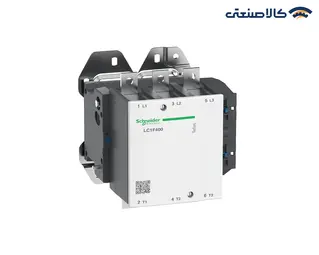کنتاکتور اشنایدر 400 آمپر 200 کیلووات با بوبین 220VAC سری LC1F400M7