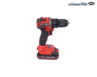 دریل پیچ گوشتی شارژی دنلکس 21 ولت براشلس دو سرعته چکشی DX-6321