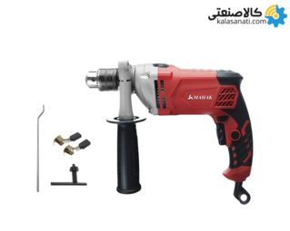 دریل چکشی 13 میلیمتر نیم گیربکسی دور متغیر محک DM-13/850S