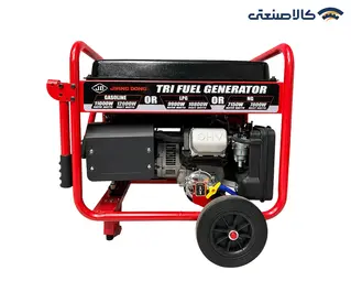 موتور برق سه گانه سوز استارتی تک فاز 12 کیلووات جیانگ دانگ JD12000THEB-A-RC-LPG-NG