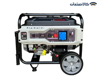 موتور برق بنزینی استارتی تک فاز 8 کیلووات لانسین سفید LC10000D-S White