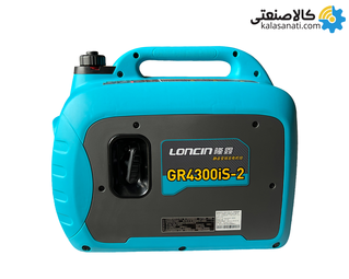 موتور برق بنزینی تک فاز سایلنت اینورتری 3.3 کیلووات لانسین GR4300is-2 آبی