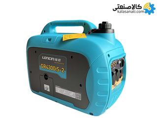 موتور برق بنزینی تک فاز سایلنت اینورتری 3.3 کیلووات لانسین GR4300is-2 آبی