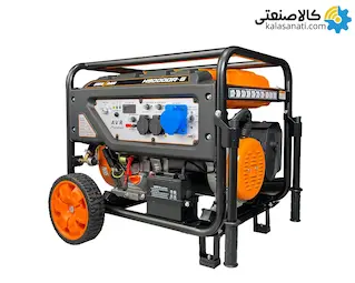 موتور برق دوگانه سوز استارتی تک فاز 7.7 کیلووات هواسدان H9000DR-G