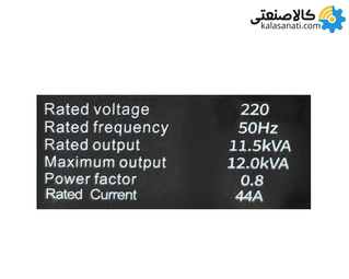موتور برق سه گانه استارتی تک فاز 12 کاوا یورو پاور EP29900DXEW-R-LPG&NG