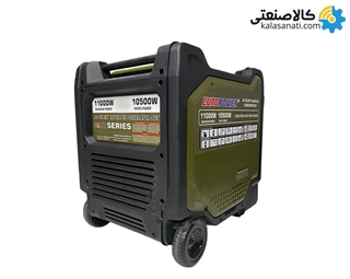 موتور برق بنزینی استارتی تکفاز سایلنت اینورتری 11 کیلووات یورو پاور EP10700S-INV-EW