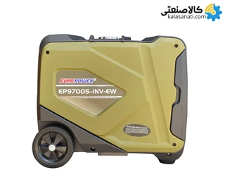 موتور برق بنزینی استارتی تکفاز سایلنت اینورتری 7.5 کیلووات یورو پاور EP9700S-INV-EW