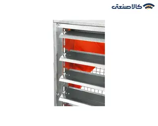 هواکش مرغداری و گلخانه ای 100*100 شش پره نیروتهویه البرز NTA6100