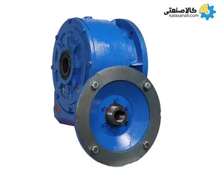 گیربکس سهند حلزونی MVF/FC سایز 185 فلنج دار نسبت تبدیل 24 ورودی 38