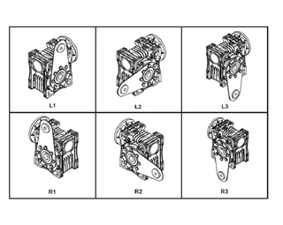 گیربکس حلزونی ایلماز کتابی سایز 125 سری EN