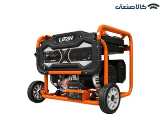 موتور برق بنزینی استارتی تک فاز 6.5 کیلووات لیفان 6GF-4E
