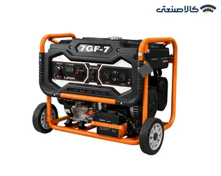 موتور برق بنزینی استارتی تک فاز 7.5 کیلووات لیفان 7GF-7